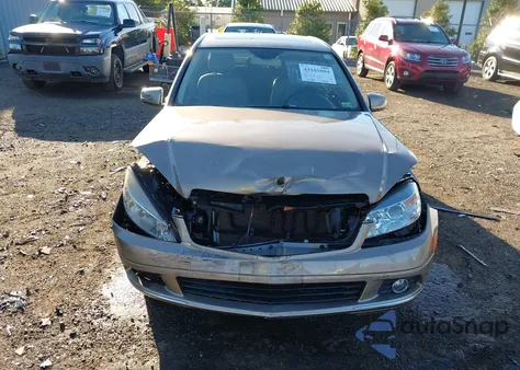 2011 Mercedes-Benz C 300 Luxury 4Matic from USA, damaged, VIN WDDGF8BBXBR142094